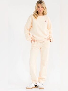 281. LONG SLEEVE PULLOVER SWEATER & ELASTIC WAIST PANTS GRAPHIC 2PC. SET